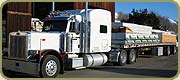 BCL semi truck on our yard