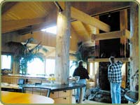 douglas fir post and beam icon