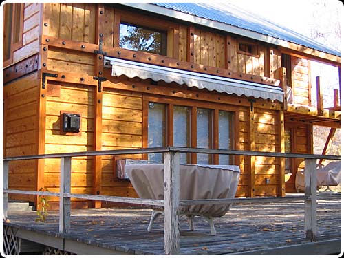large image of the port orford tongue and groove siding installation