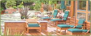 ipe, red cedar siding, clear vertical grain douglas fir