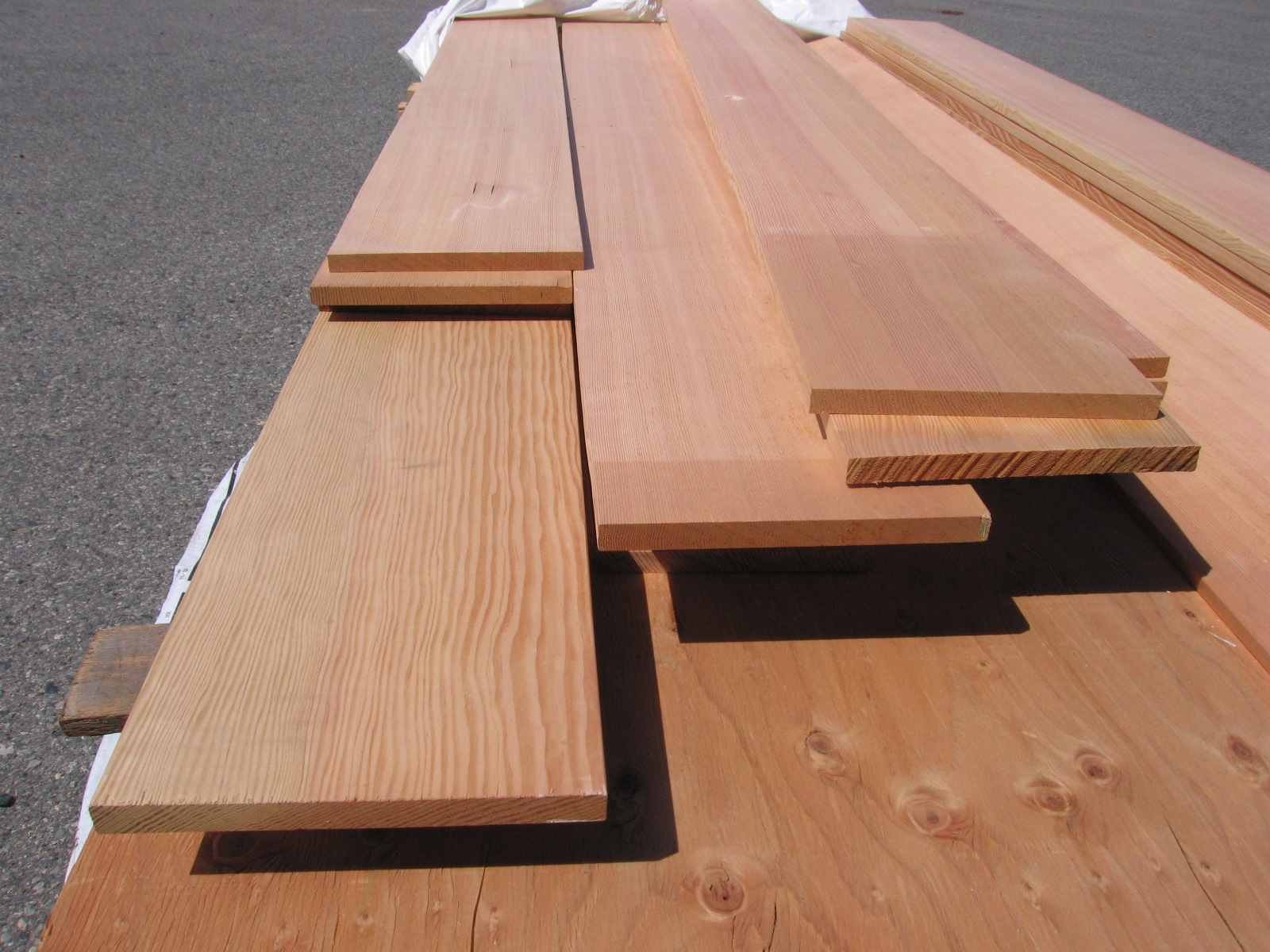 Bear Creek Lumber Douglas Fir Boards Surfaced Four Sides