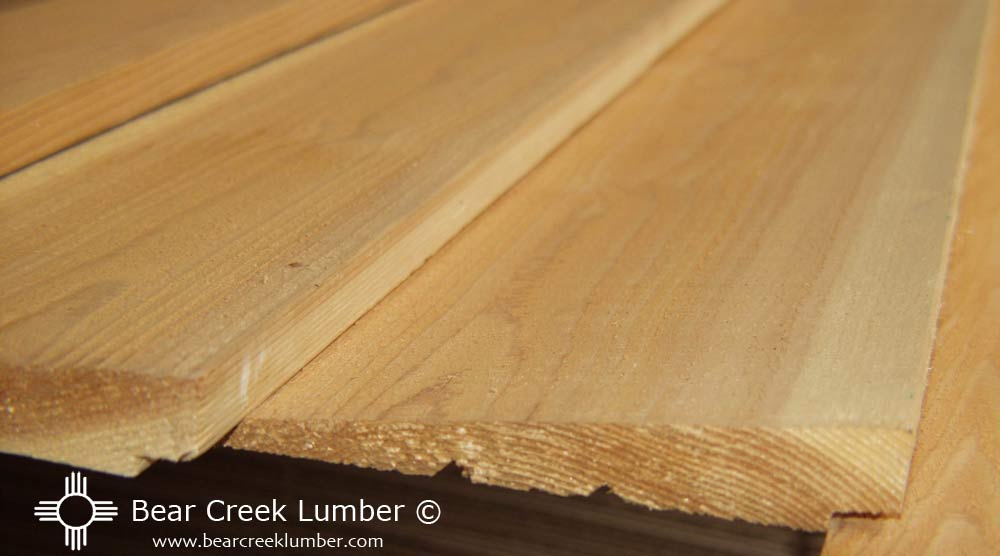 BEAR CREEK LUMBER WESTERN RED CEDAR BEVELS RABBETED