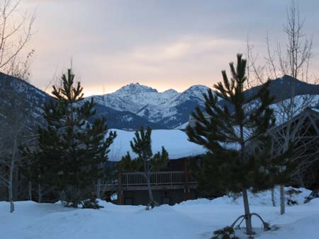 gardner mountain in the winter