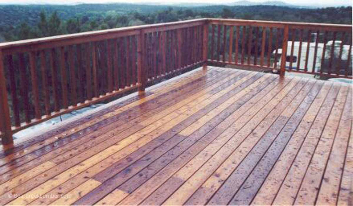Western Red Cedar Products Decking and Siding Testimonials Bear