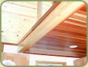 California Redwood Interior Ceiling Paneling Products