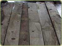 Reclaimed cedar 5/4 x 8 board siding