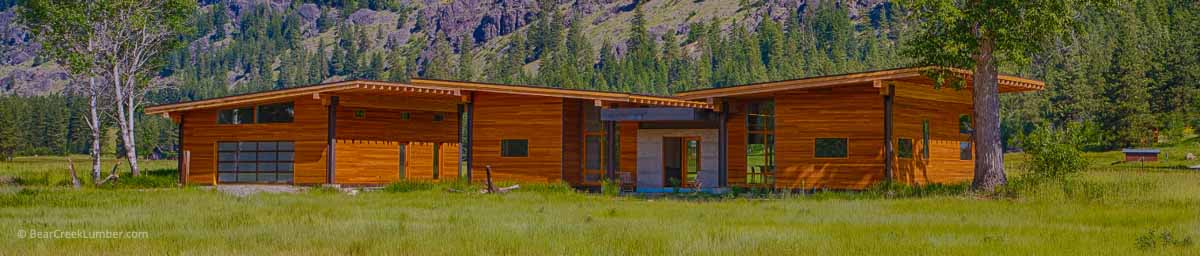 A favorite wood used in ranches for it's rustic look and unique colors,  Eastern Red Cedar it's a great wood grown right here in Texas.