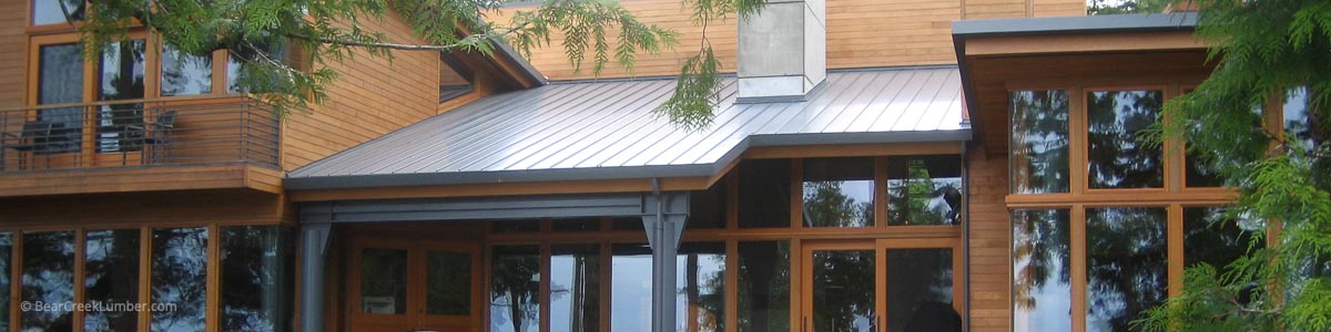Bear Creek Lumber Western Red Cedar And Other Natural Wood And Lumber Siding, Fascia, and Trim Product Options