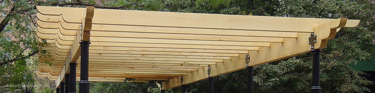 Alaskan Yellow Cedar Timbers, Post and Beam