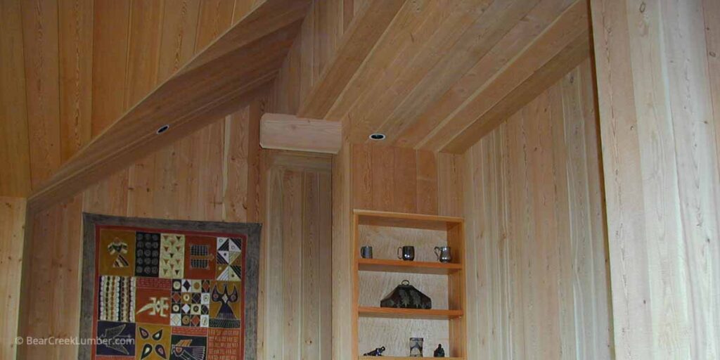 Natural Wood Paneling and Ceiling Paneling
