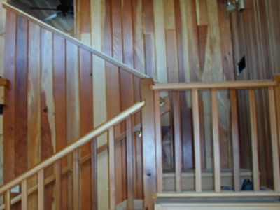 Redwood Interior Paneling