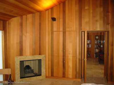 Western Red Cedar Interior Paneling